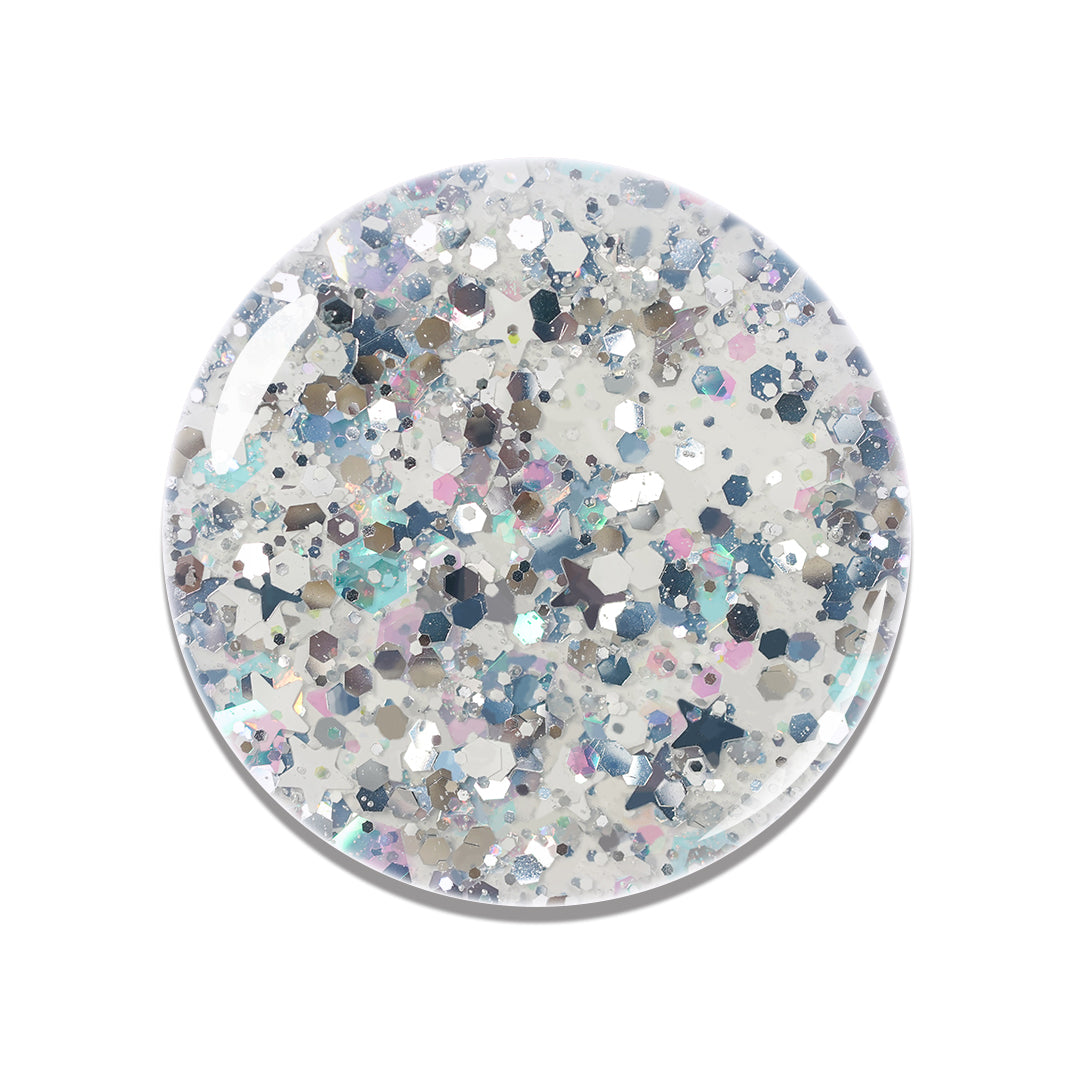 Frosty Silver | Christmas Glitter Gel