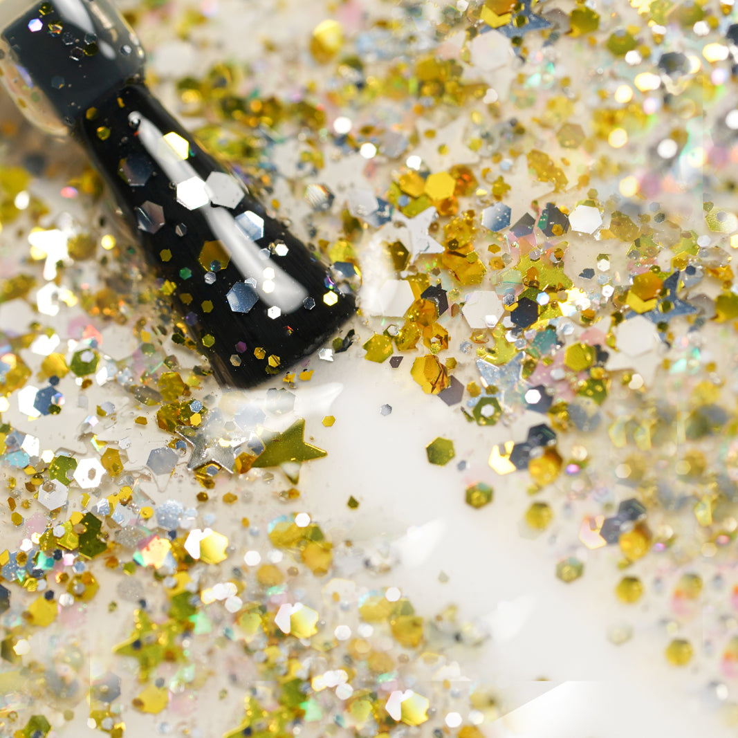 Golden Bell | Christmas Glitter Gel