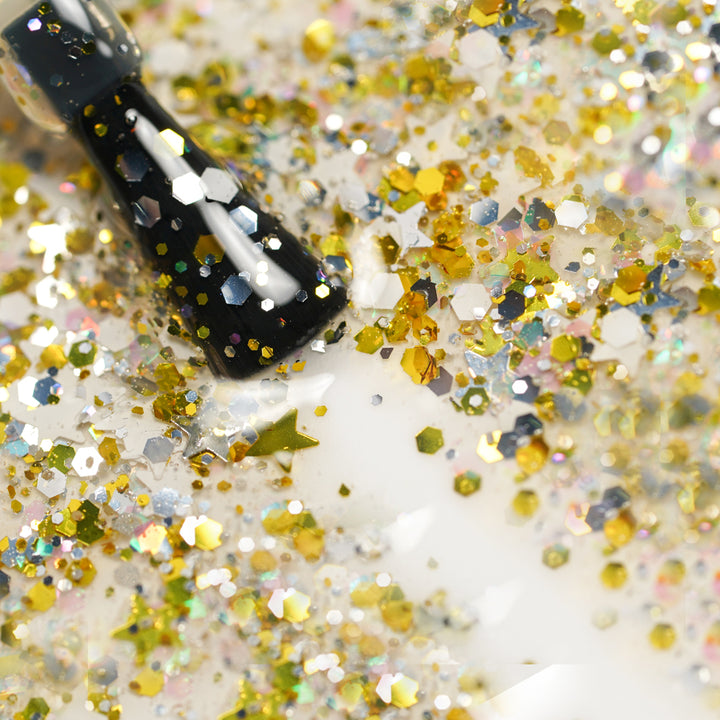 Golden Bell | Christmas Glitter Gel