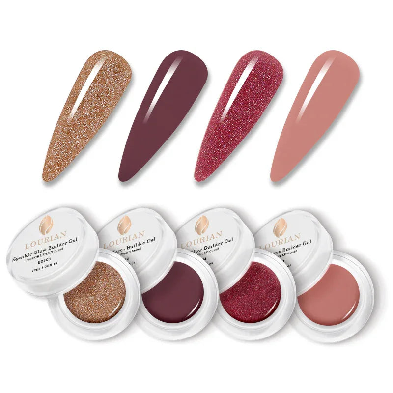 4*30g | Builder Gel Bundles - Party Set - Lourian® Official Store