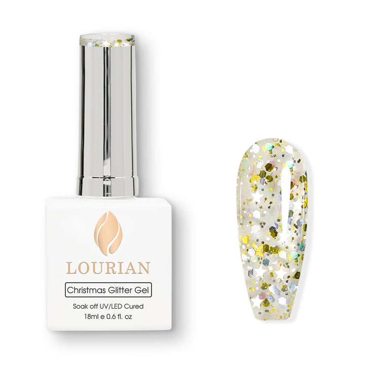 Golden Bell | Christmas Glitter Gel