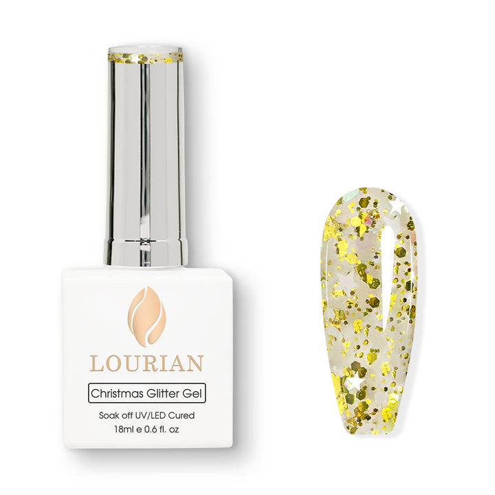 Holiday Glow| Christmas Glitter Gel