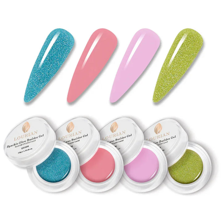 4*30g | Builder Gel Bundles - Mix Style Set - Lourian® Official Store
