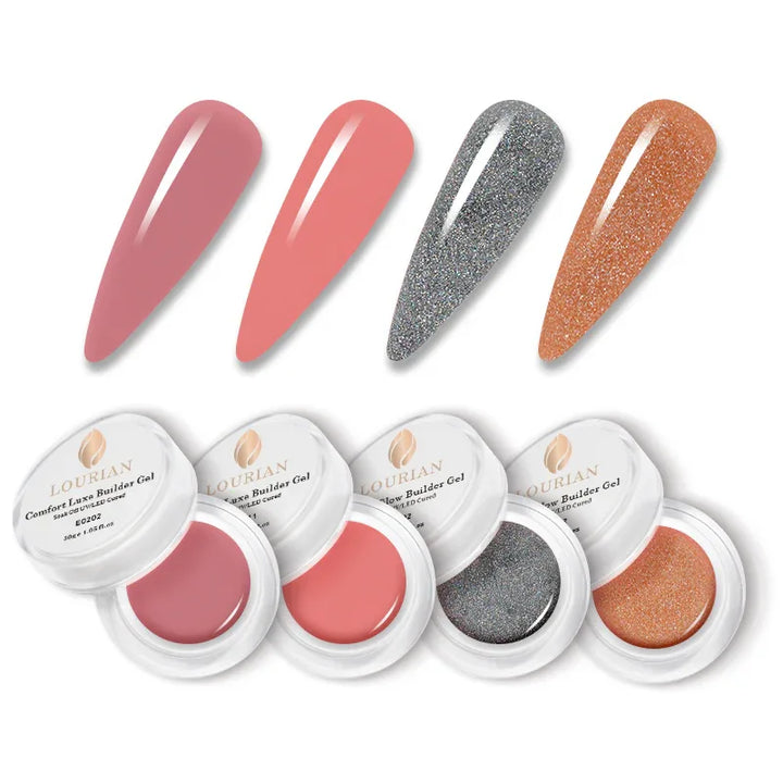 4*30g | Builder Gel Bundles - Relax Life Set - Lourian® Official Store
