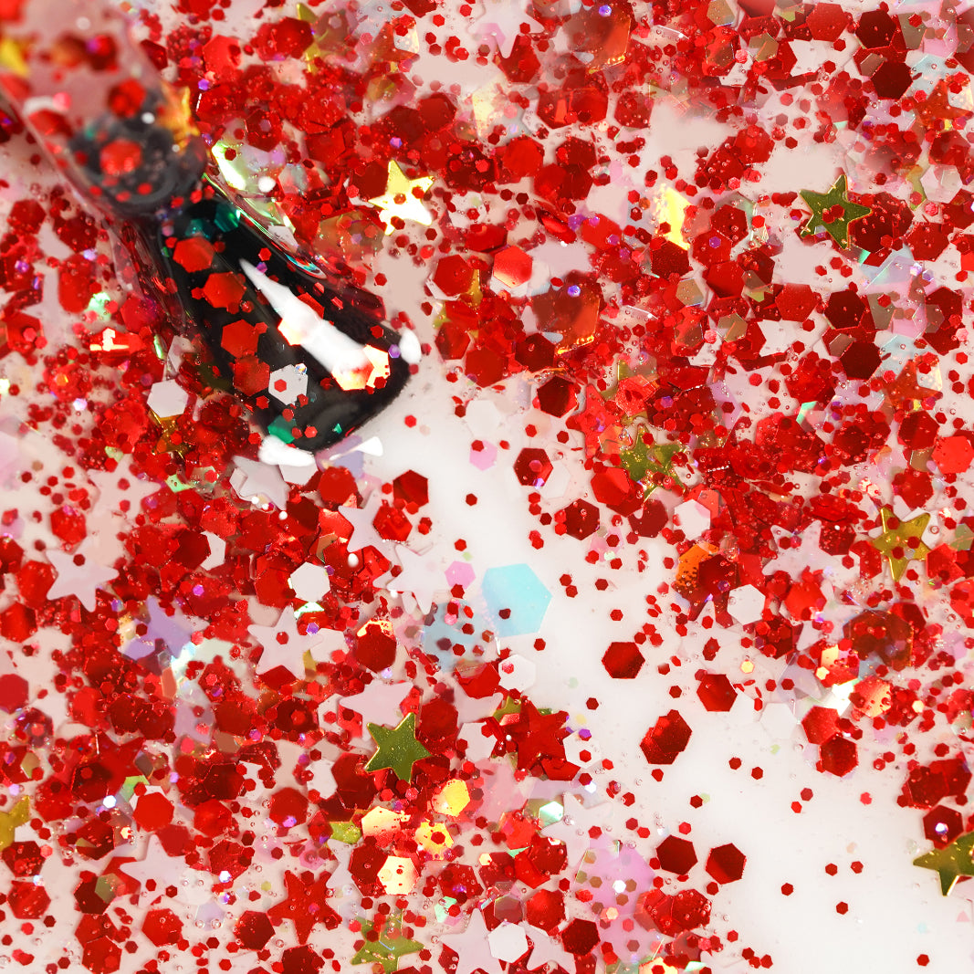 Candy Flame | Christmas Glitter Gel