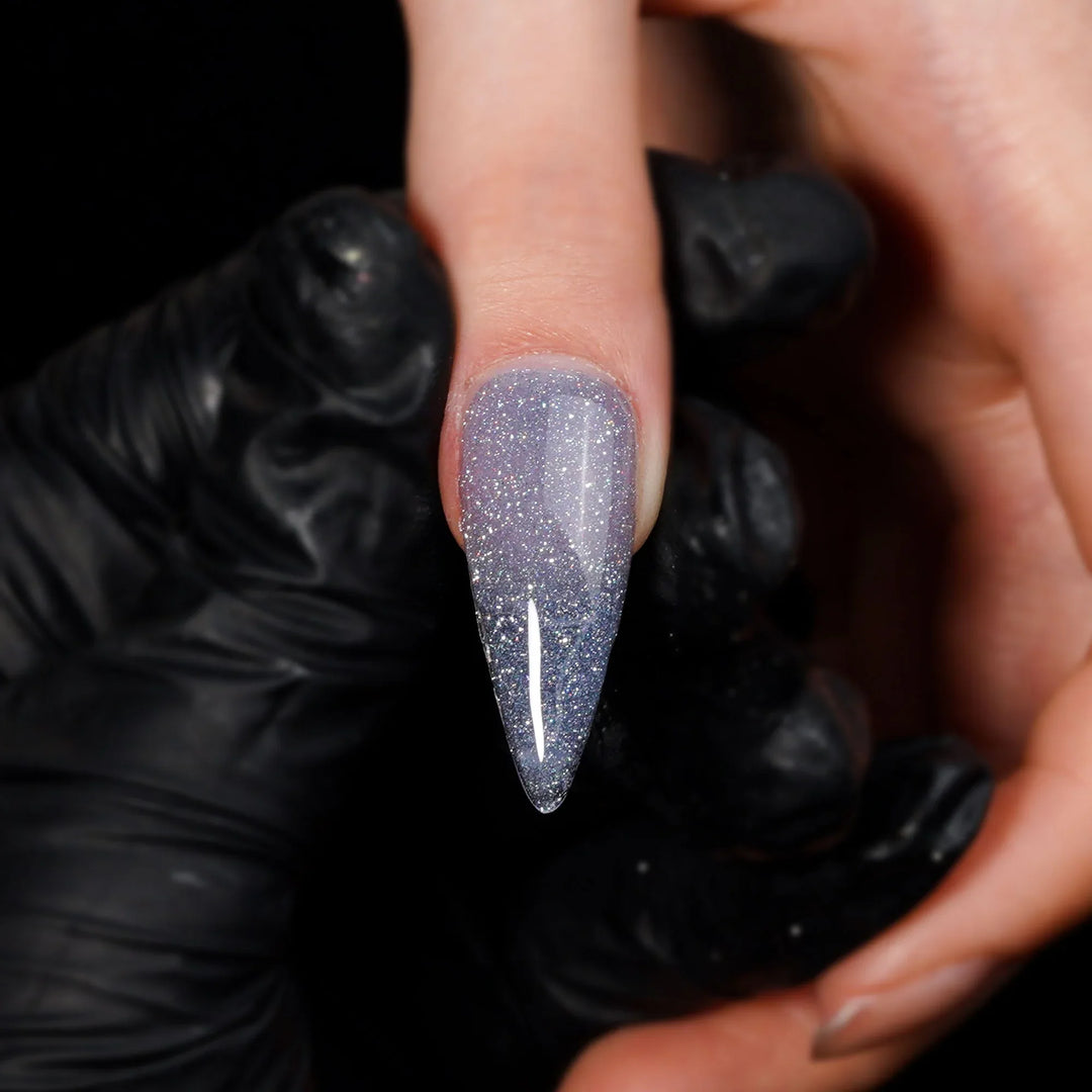 Glacial Blue | Sparkle Glow Builder Gel