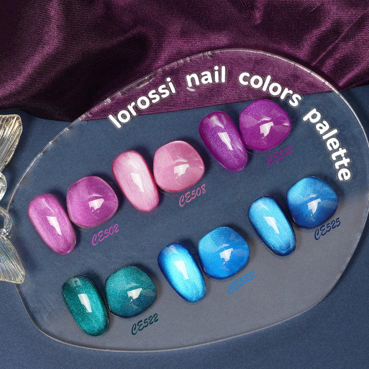 6 * 18ml | Deep Glow Cat Eye Gel Set