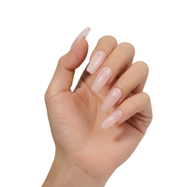 Peach Milk | Glitter Rubber Base Coat