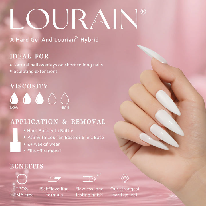 Pure White | Hard Builder Gel