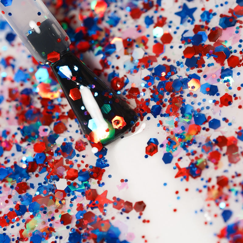 Festive Starry Night | Christmas Glitter Gel