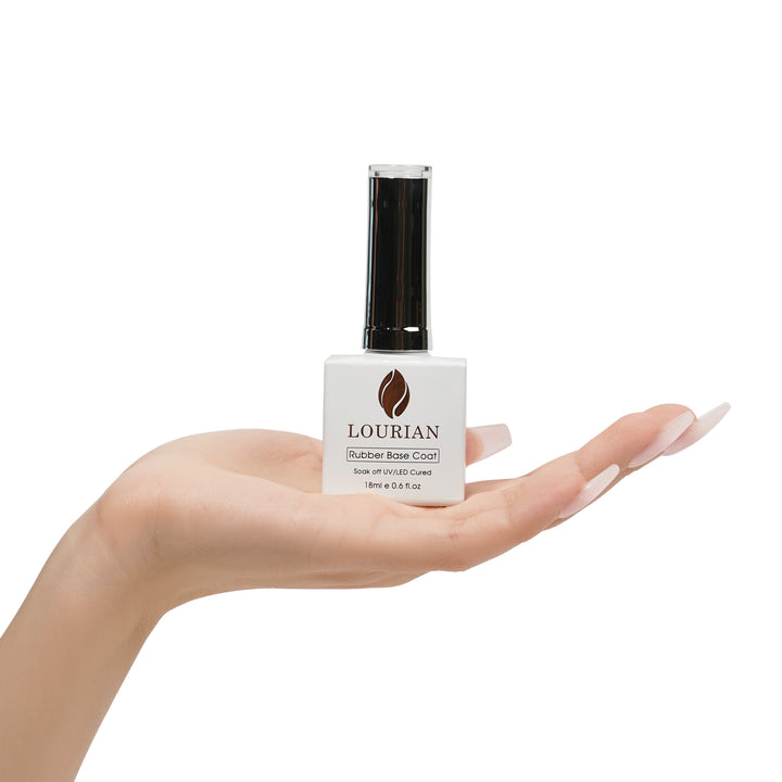 Peach Milk | Glitter Rubber Base Coat