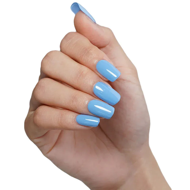 Gel Polish Starter Kit | 6 Blue Colors + Base & Top Coat - Lourian® Official Store