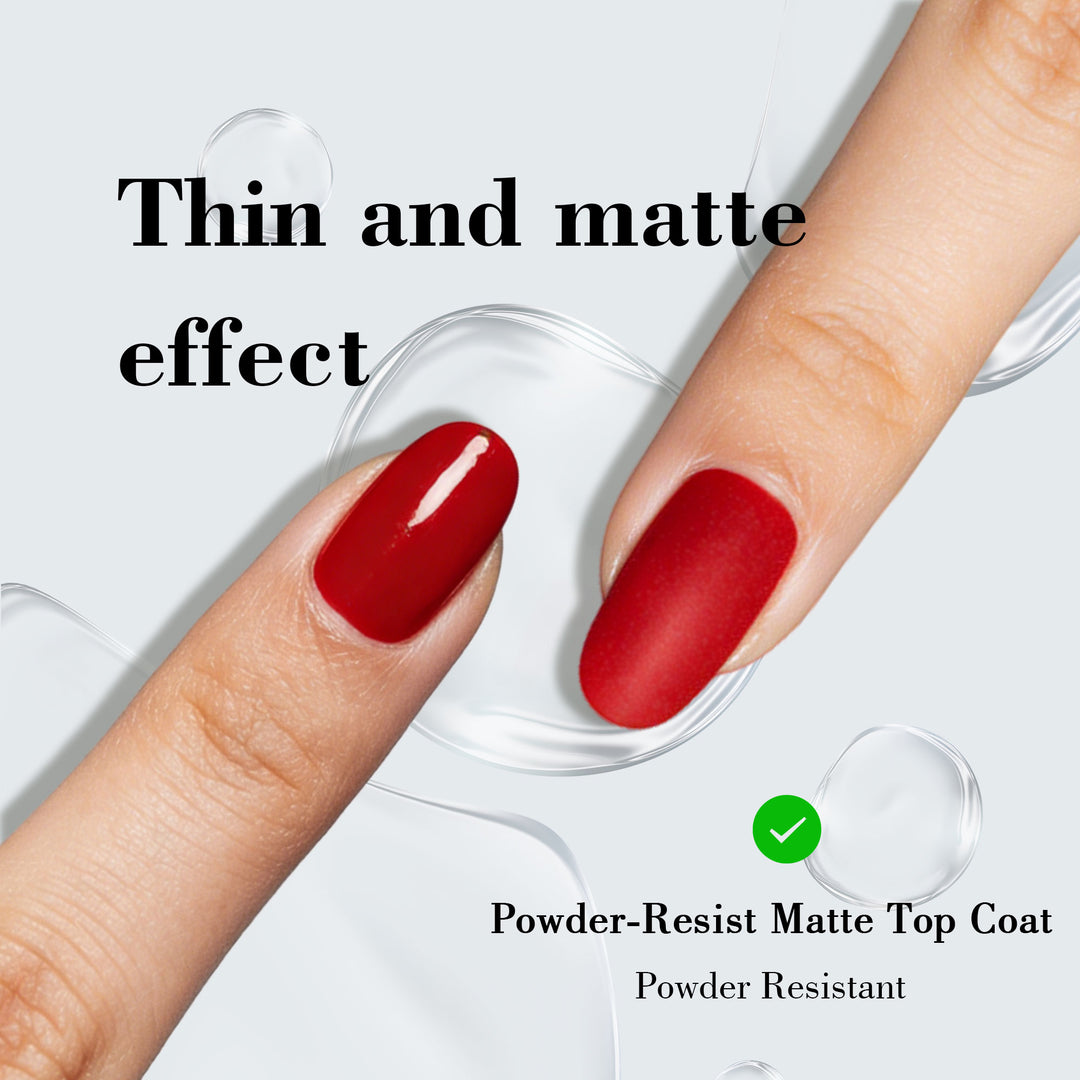 Matte Effect | Rubber Top Coat