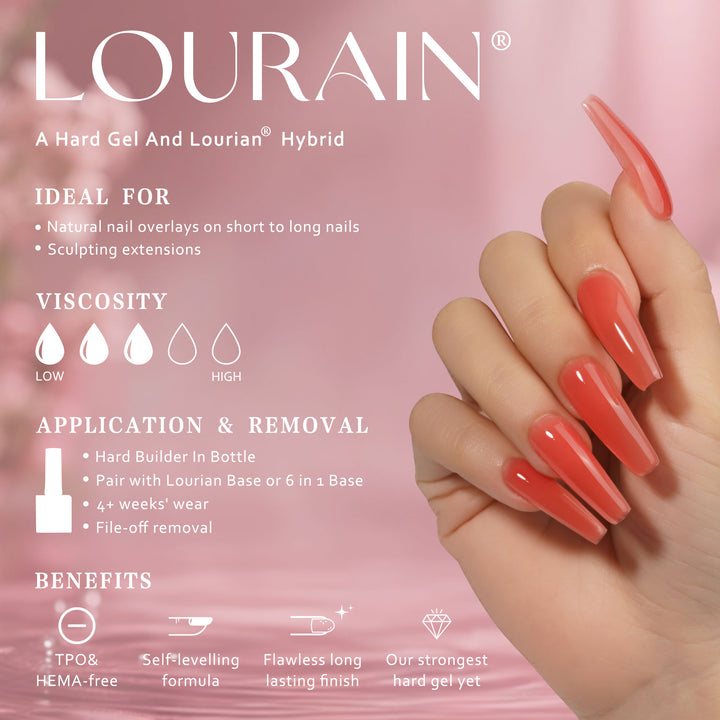 Crimson Rush | Hard Builder Gel