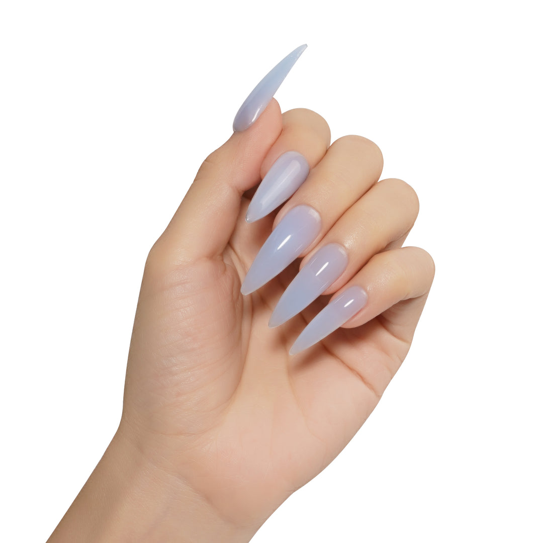 Frosted Blue | Hard Builder Gel