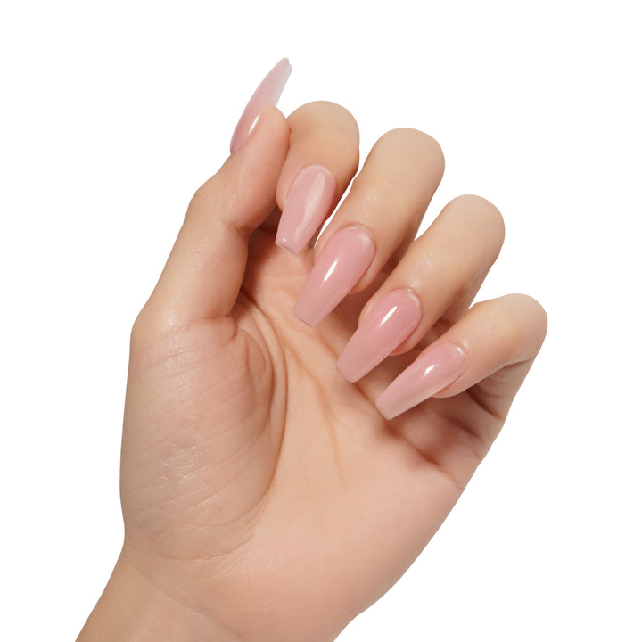 Blush Rose | Glitter Rubber Base Coat