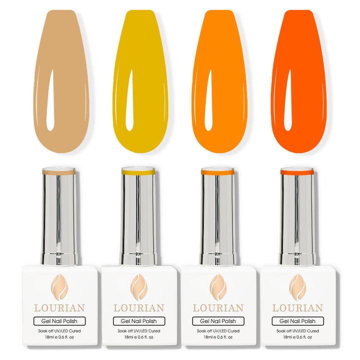 4 x 18 ml | 2 jaunes + 2 oranges