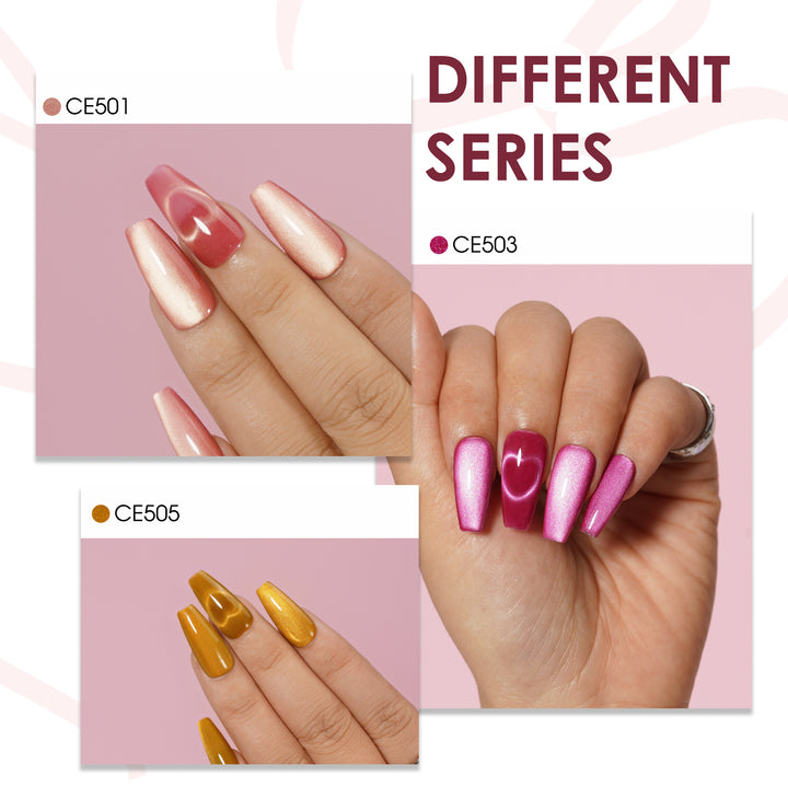 6 * 18ml | Deep AW Cat Eye Gel Set