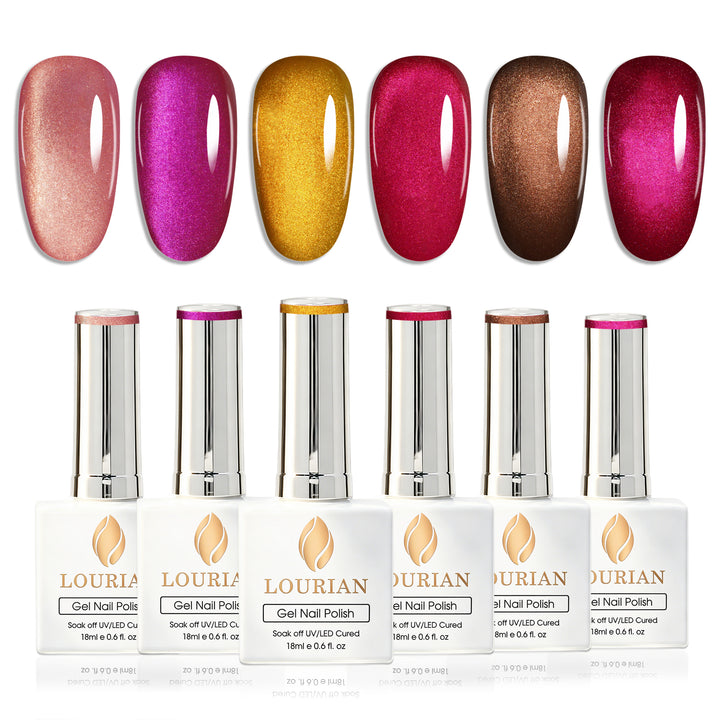 6 * 18ml | Deep AW Cat Eye Gel Set