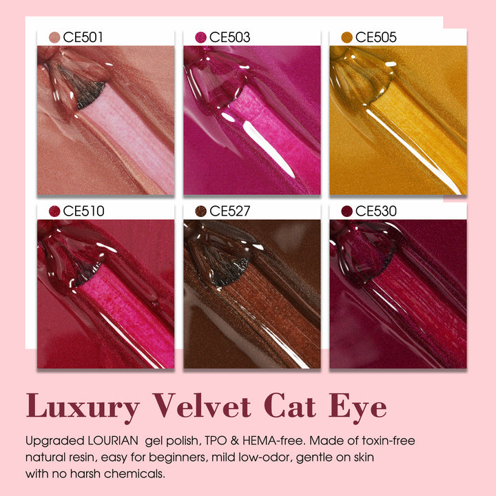 6 * 18ml | Deep AW Cat Eye Gel Set