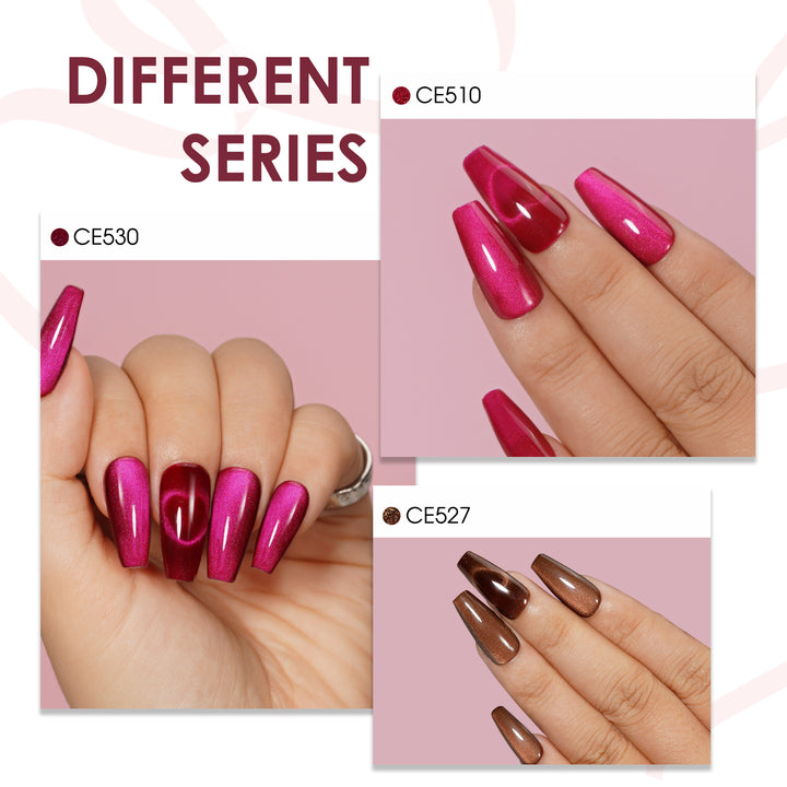 6 * 18ml | Deep AW Cat Eye Gel Set