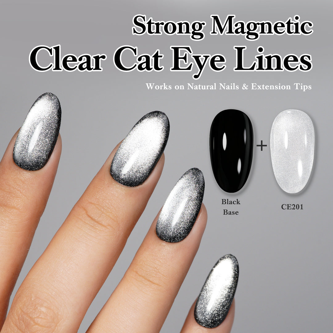 Silver Comet | Prism Flash Cat Eye Gel