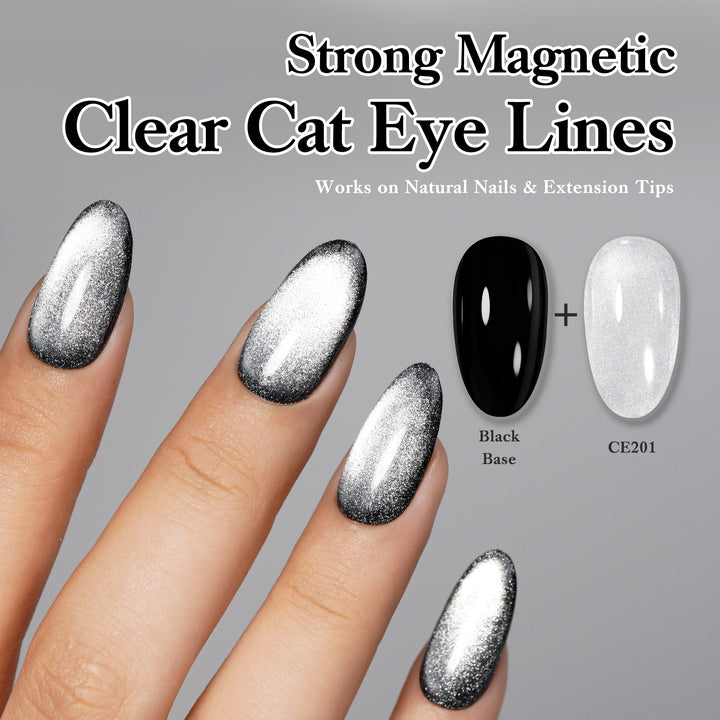 Silver Comet | Prism Flash Cat Eye Gel