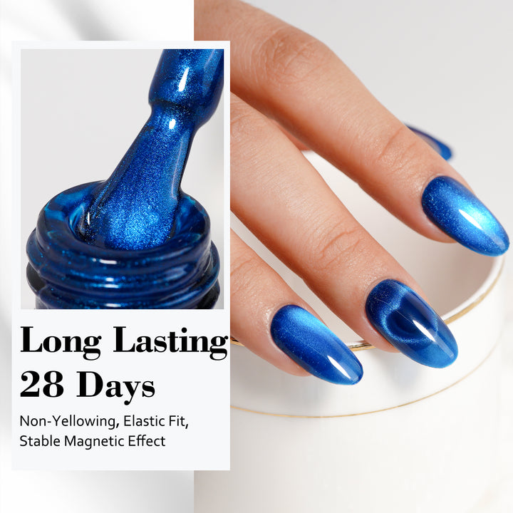 Electric Sapphire | Deep Glow Cat Eye Gel