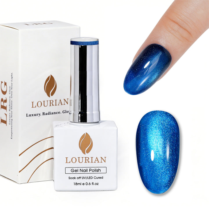 Bleu marine profond | Gel contour des yeux chat éclatant