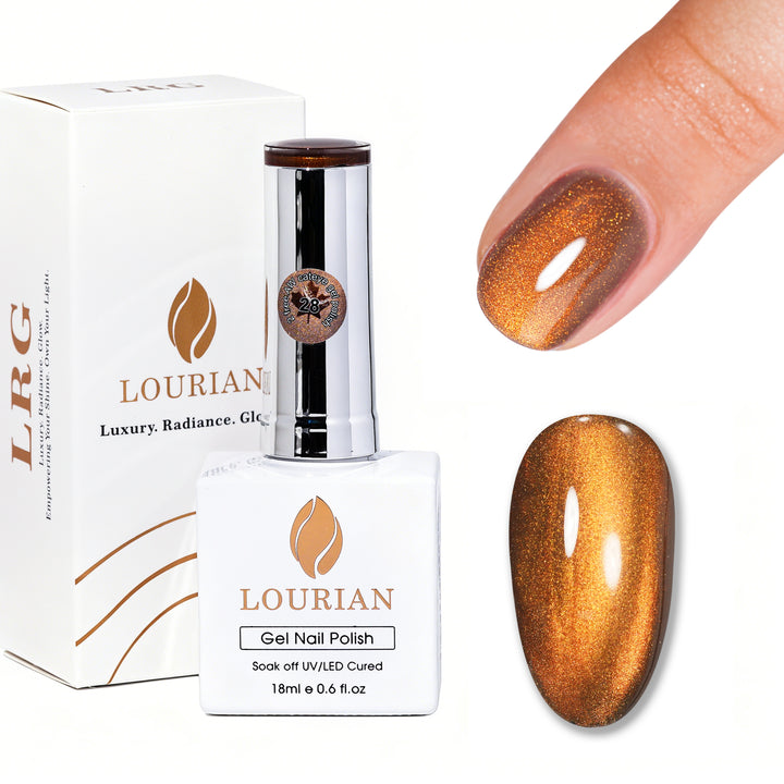 Amber Copper | Deep Glow Cat Eye Gel