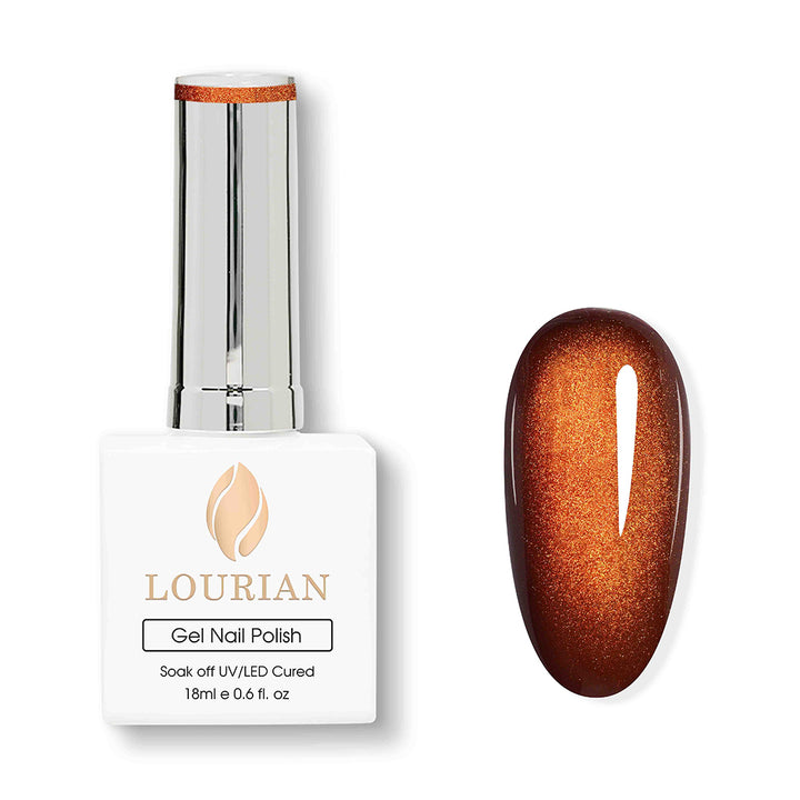 Amber Copper | Deep Glow Cat Eye Gel