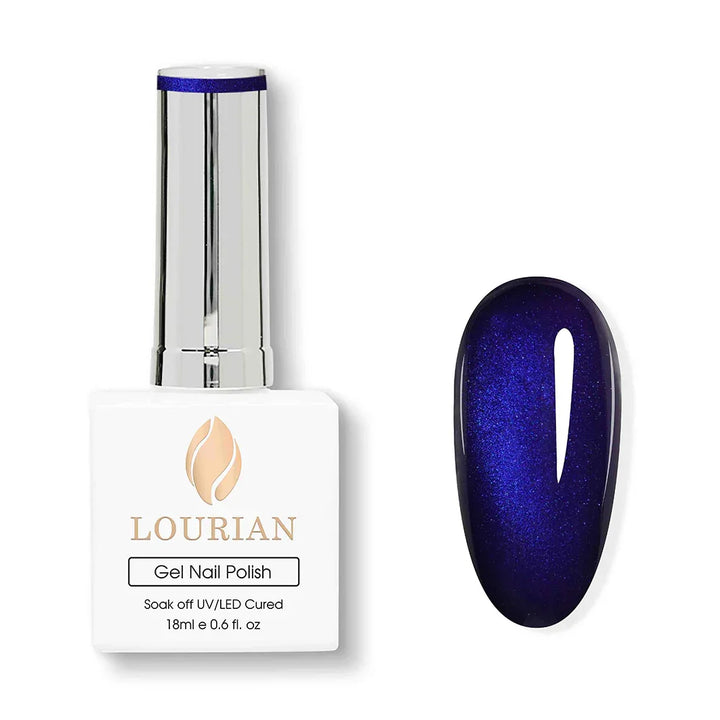 Midnight Indigo | Deep Glow Cat Eye Gel
