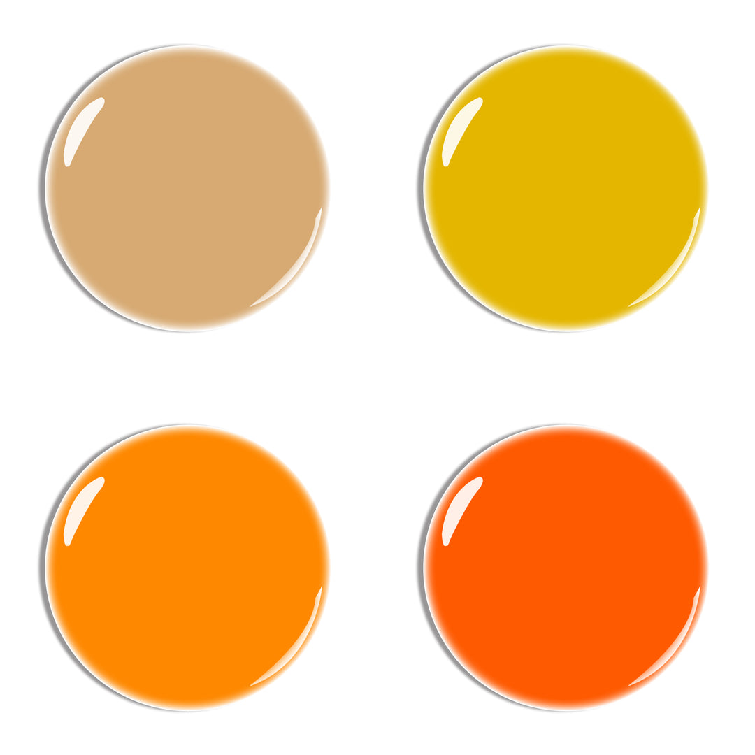 4 x 18 ml | 2 jaunes + 2 oranges