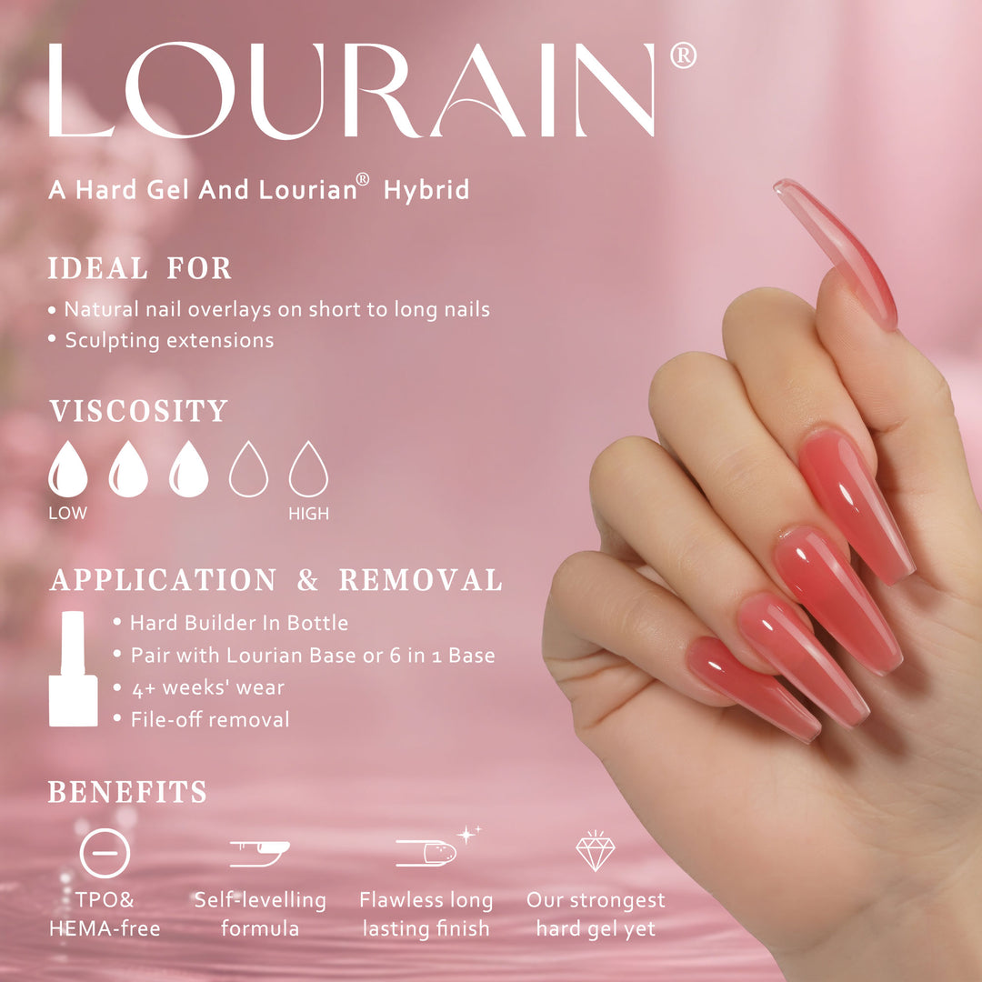 Rosy Glow | Hard Builder Gel