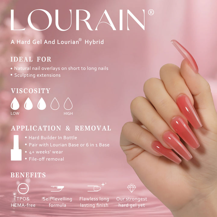 Rosy Glow | Hard Builder Gel
