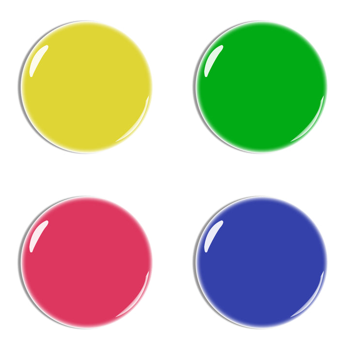 4 x 18 ml | 4 Neonfarben-Gel-Set