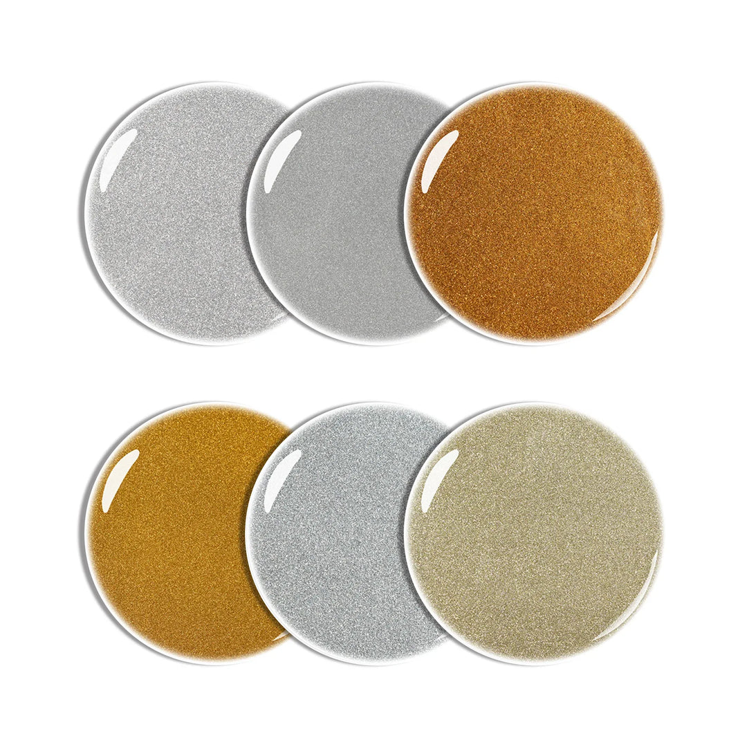 Gel Polish Starter Kit | 6 Prism Flash Cat Eye Colors + Base & Top Coat - Lourian® Official Store