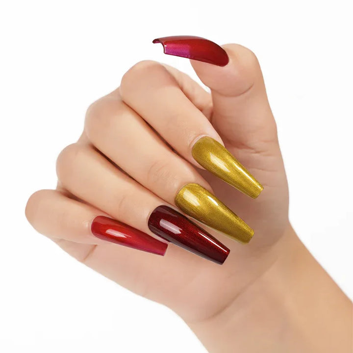 Gel Polish Starter Kit | 6 Super Metallic Gel + Base & Top Coat - Lourian® Official Store