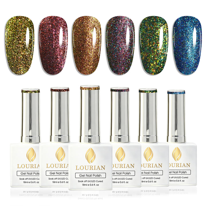 6 * 18ml | Mermaid Gel Polish Set