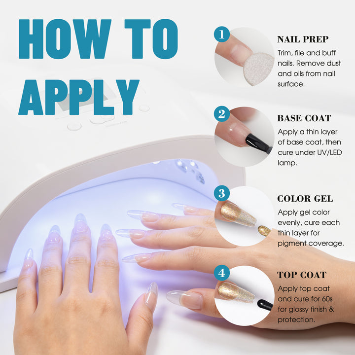 6 * 18ml | Mermaid Gel Polish Set