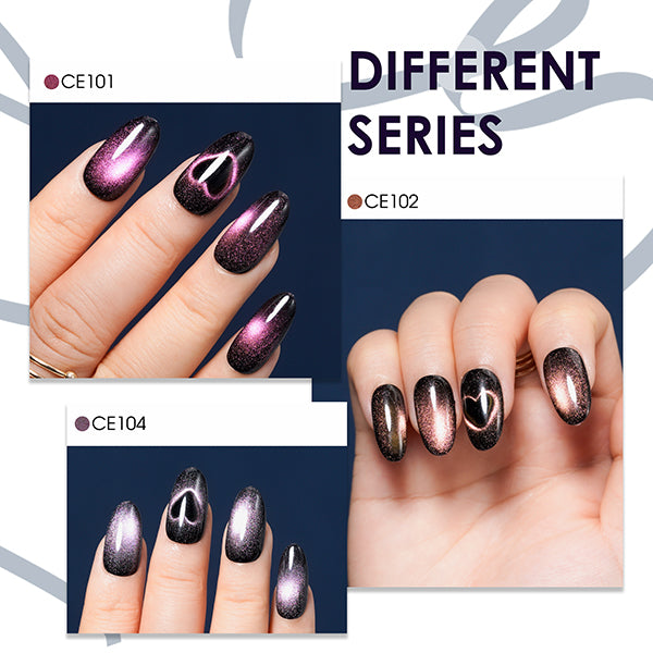8 * 18ml | Kit de Gels Œil de Chat Cosmique 5D