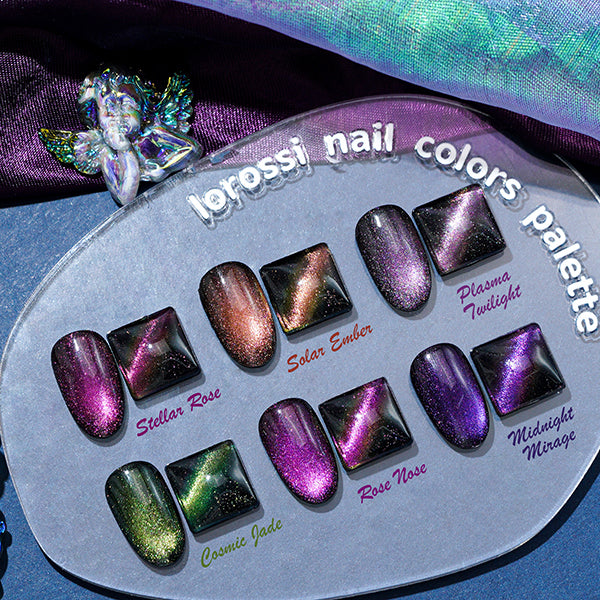 8 * 18ml | Kit de Gels Œil de Chat Cosmique 5D