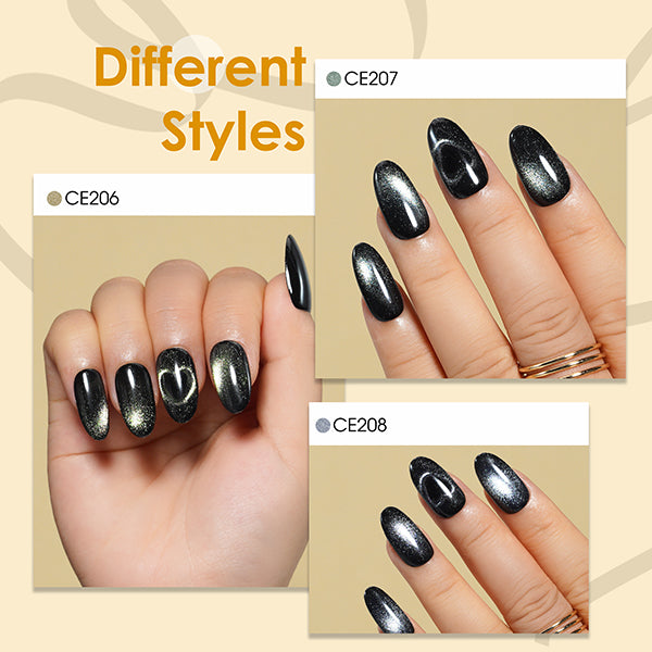 6 * 18ml | Prism Flash Cat Eye Gel Set