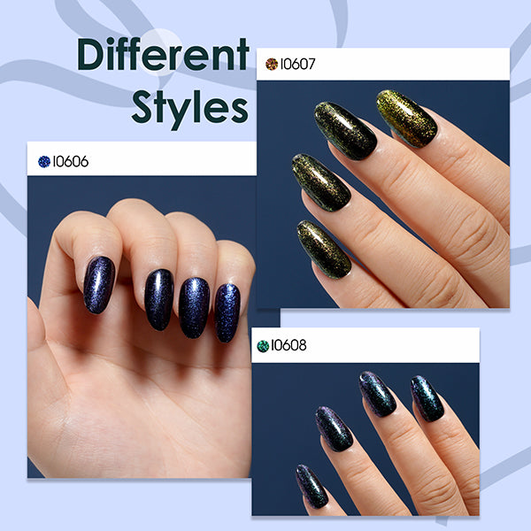 6 * 18ml | Galaxy Shimmer Gel Polish Set