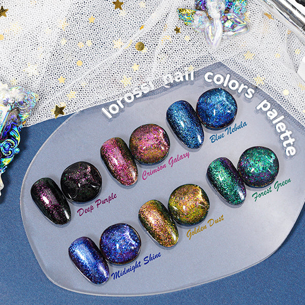 6 * 18ml | Galaxy Shimmer Gel Polish Set