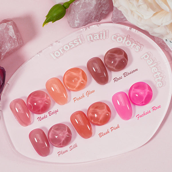 6 * 18ml | French Style Natural Colors Gel Set