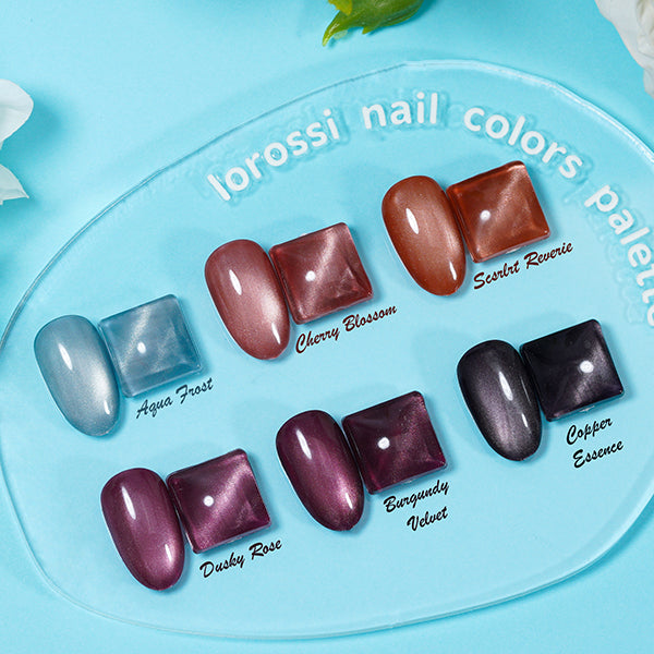 6 * 18ml | Mystic Crystal Cat Eye Gel Set