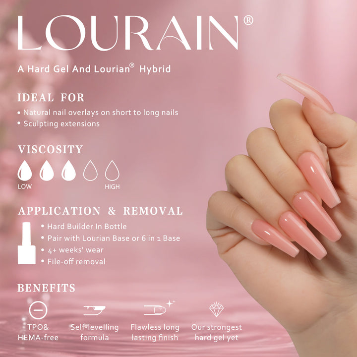 Soft Rose | Hard Builder Gel