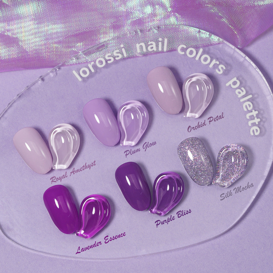 6 * 18ml | 6 Purple Colors Gel Bundle