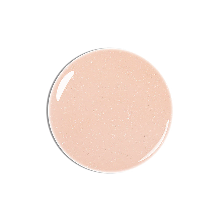 Apricot Glimmer | Glitter Rubber Base Coat